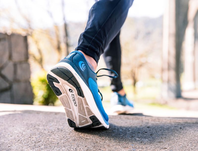 TOPO SHOES | FLI-LYTE 4-Blue/White