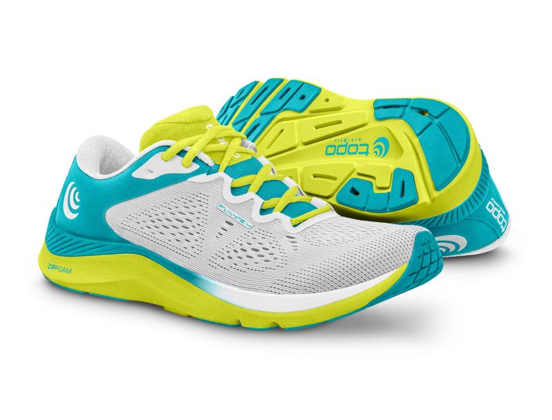 TOPO SHOES | FLI-LYTE 4-White/Lime