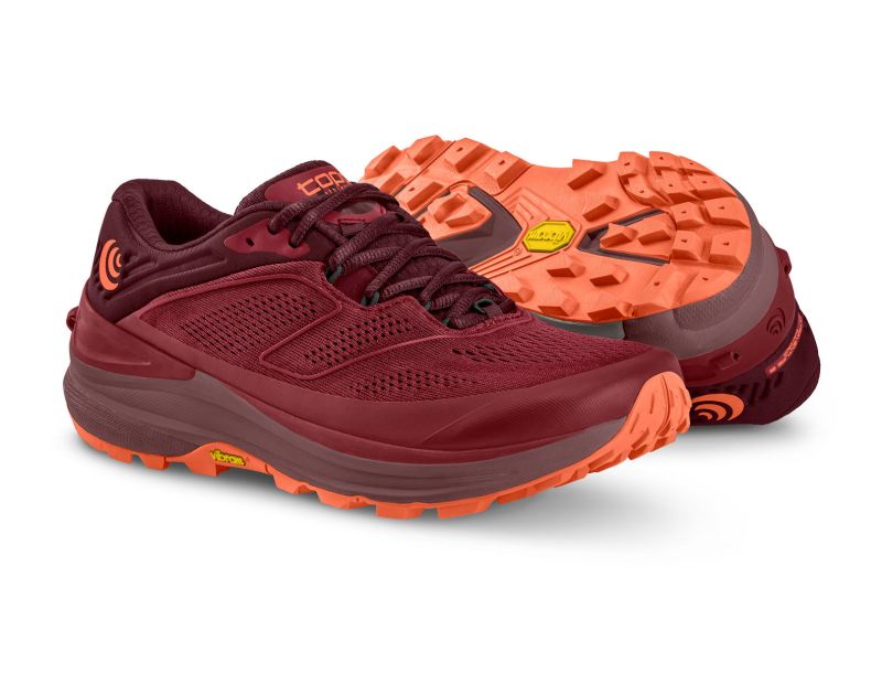 TOPO SHOES | ULTRAVENTURE 2-Berry/Orange