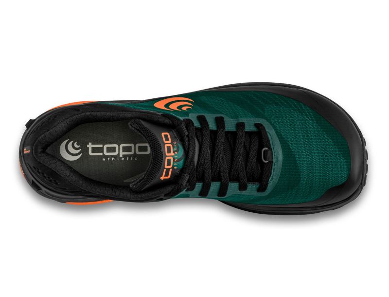 TOPO SHOES | ULTRAVENTURE PRO-Forest/Orange - Click Image to Close