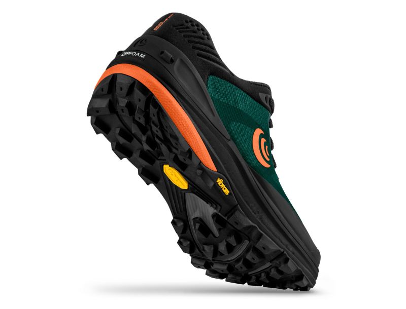 TOPO SHOES | ULTRAVENTURE PRO-Forest/Orange - Click Image to Close