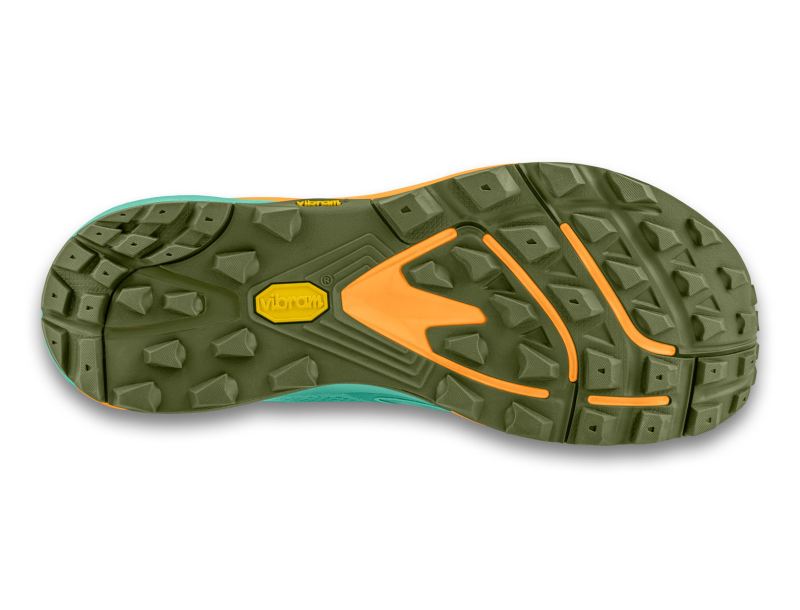 TOPO SHOES | ULTRAVENTURE 2-Turquoise/Gold - Click Image to Close