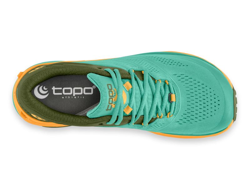 TOPO SHOES | ULTRAVENTURE 2-Turquoise/Gold