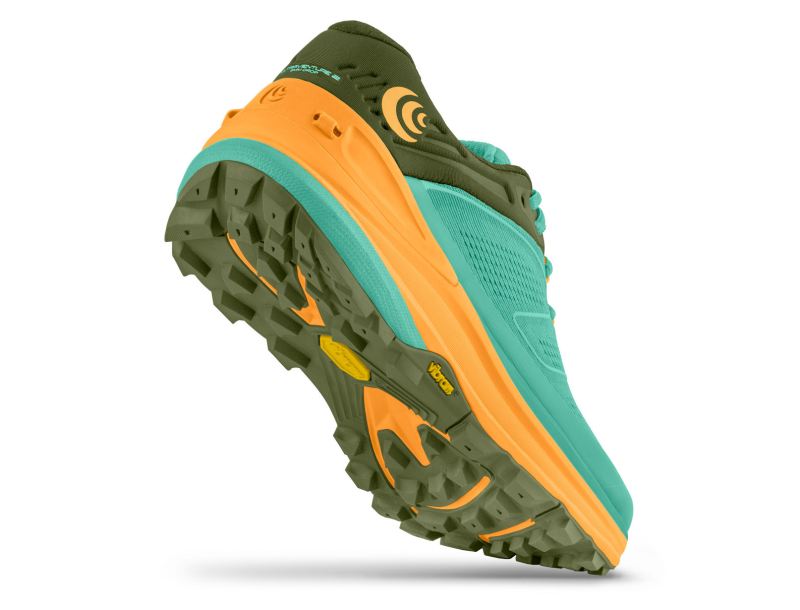 TOPO SHOES | ULTRAVENTURE 2-Turquoise/Gold - Click Image to Close