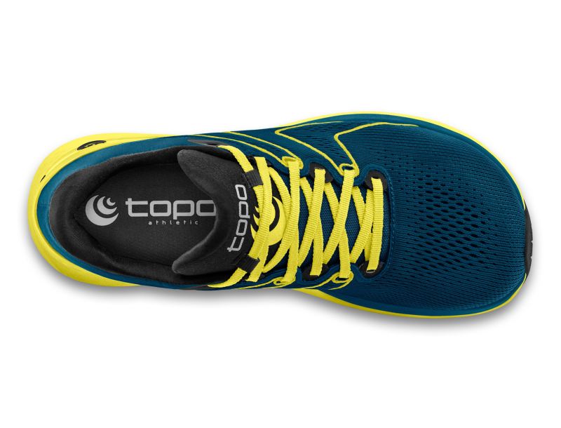 TOPO SHOES | PHANTOM 2-Ocean/Lime - Click Image to Close