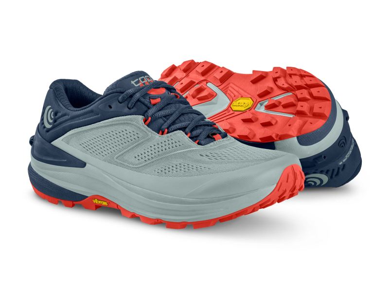 TOPO SHOES | ULTRAVENTURE 2-Stone/Navy - Click Image to Close