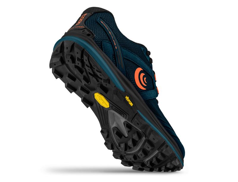 TOPO SHOES | TERRAVENTURE 3-Navy/Orange