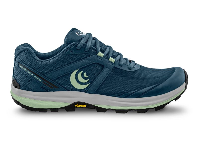 TOPO SHOES | TERRAVENTURE 3-Denim/Mint - Click Image to Close