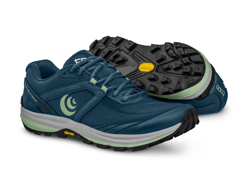 TOPO SHOES | TERRAVENTURE 3-Denim/Mint - Click Image to Close