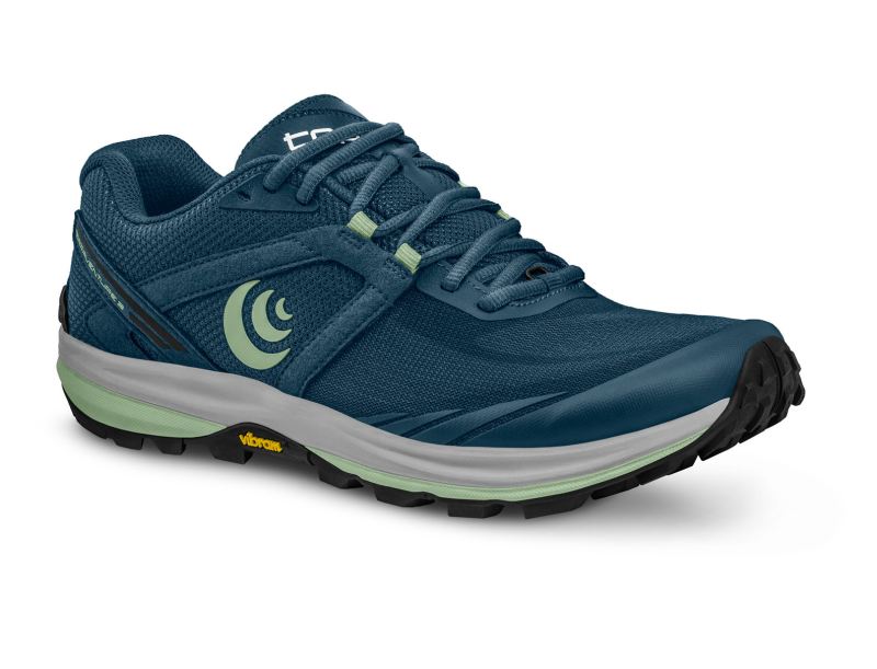 TOPO SHOES | TERRAVENTURE 3-Denim/Mint - Click Image to Close