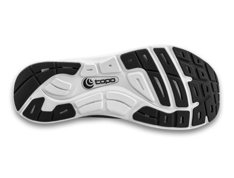 TOPO SHOES | ST-4-Black/White - Click Image to Close