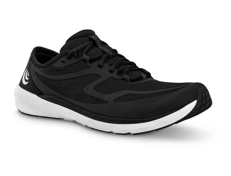 TOPO SHOES | ST-4-Black/White - Click Image to Close