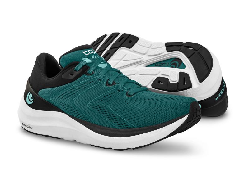 TOPO SHOES | PHANTOM 2-Emerald/White - Click Image to Close