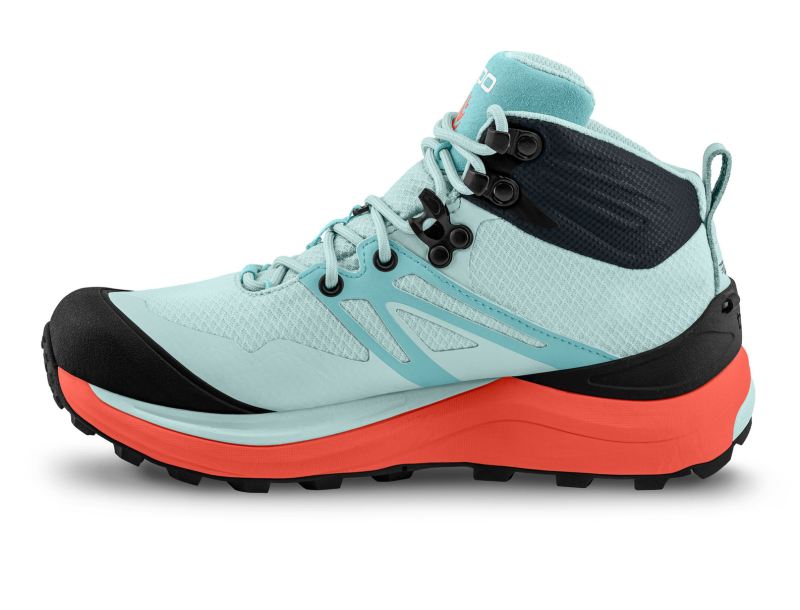 TOPO SHOES | TRAILVENTURE 2 WP-Ice/Coral - Click Image to Close