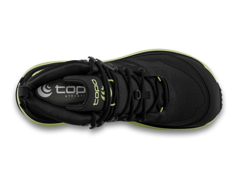 TOPO SHOES | TRAILVENTURE 2-Black/Mint - Click Image to Close