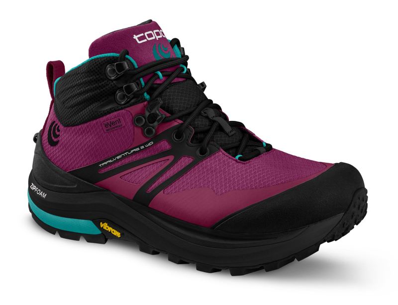 TOPO SHOES | TRAILVENTURE 2 WP-Raspberry/Black