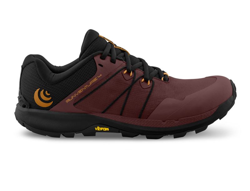 TOPO SHOES | RUNVENTURE 4-Garnet/Black