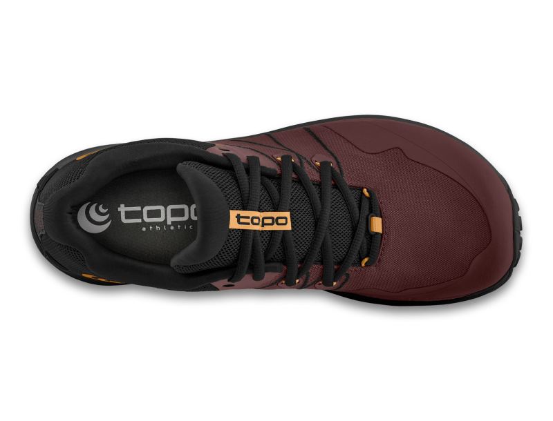 TOPO SHOES | RUNVENTURE 4-Garnet/Black