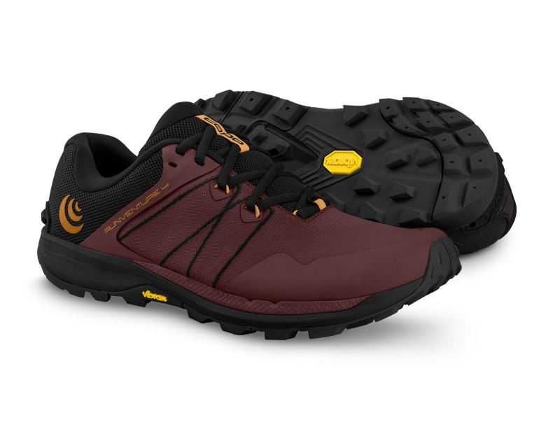 TOPO SHOES | RUNVENTURE 4-Garnet/Black