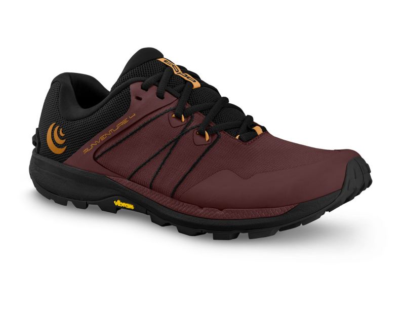 TOPO SHOES | RUNVENTURE 4-Garnet/Black