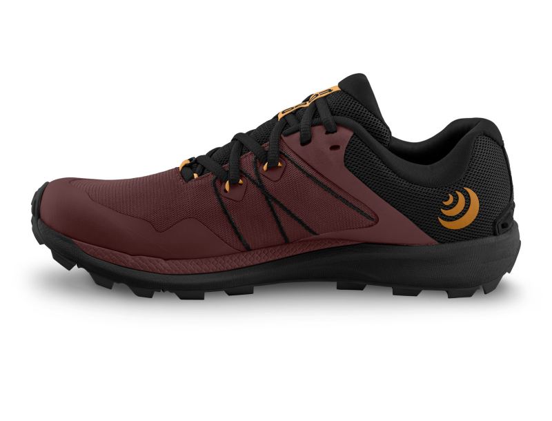 TOPO SHOES | RUNVENTURE 4-Garnet/Black - Click Image to Close