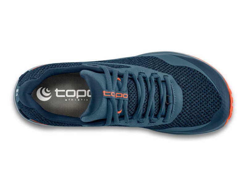 TOPO SHOES | MT-4-Navy/Coral