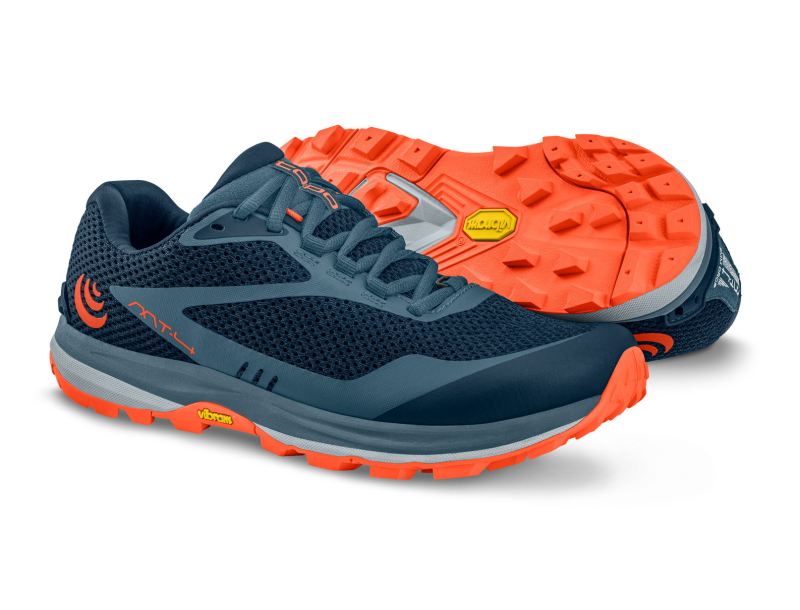 TOPO SHOES | MT-4-Navy/Coral