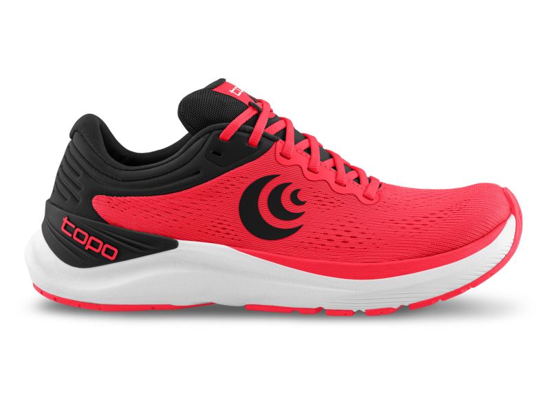 TOPO SHOES | ULTRAFLY 4-Bright Red/Black - Click Image to Close