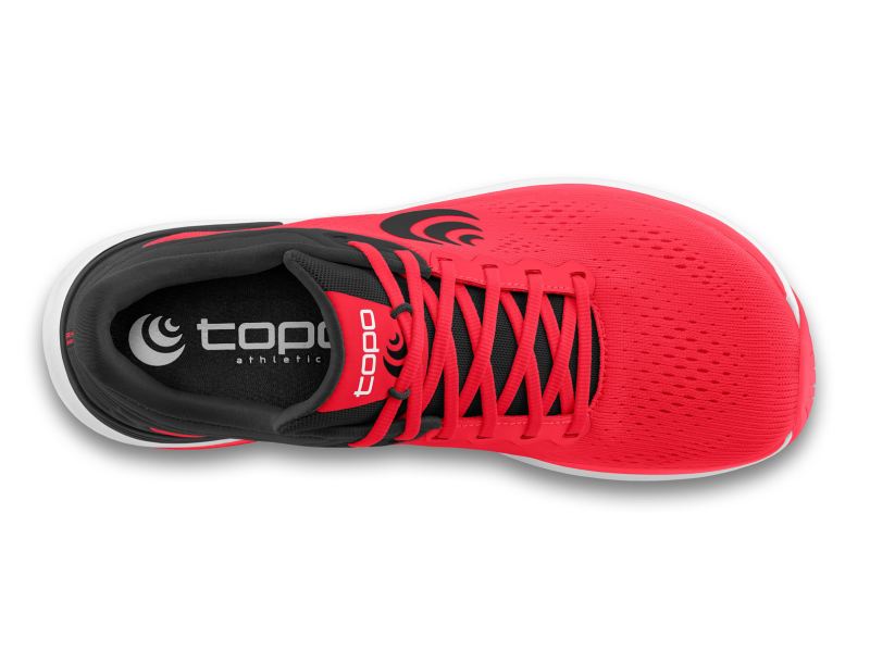 TOPO SHOES | ULTRAFLY 4-Bright Red/Black - Click Image to Close