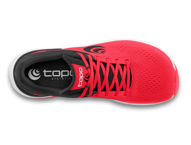 TOPO SHOES | ULTRAFLY 4-Bright Red/Black