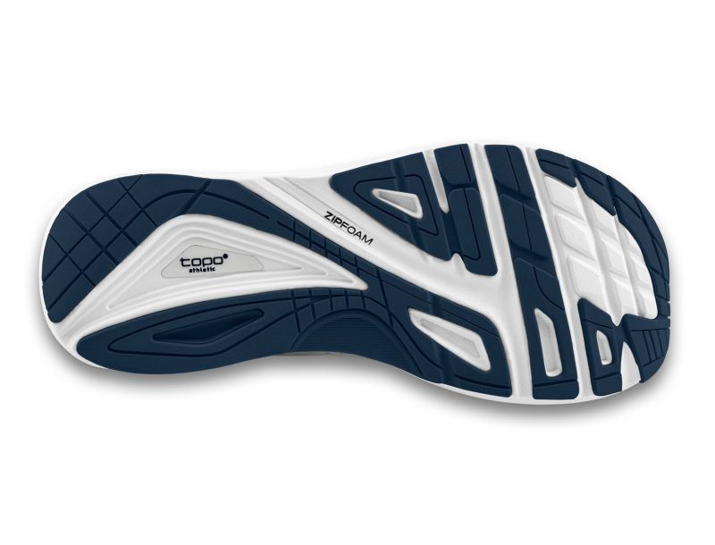 TOPO SHOES | ULTRAFLY 4-Grey/Navy - Click Image to Close