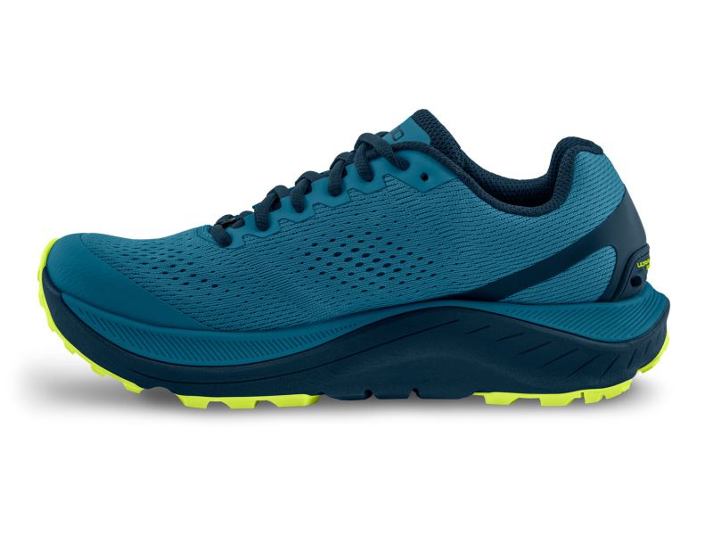 TOPO SHOES | ULTRAVENTURE 3-Blue/Lime - Click Image to Close