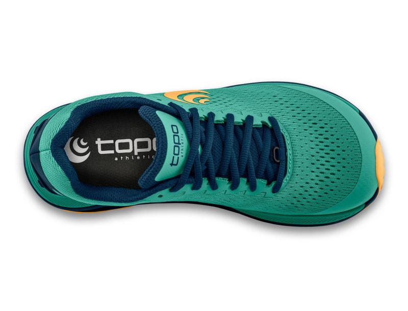 TOPO SHOES | ULTRAVENTURE 3-Teal/Orange - Click Image to Close