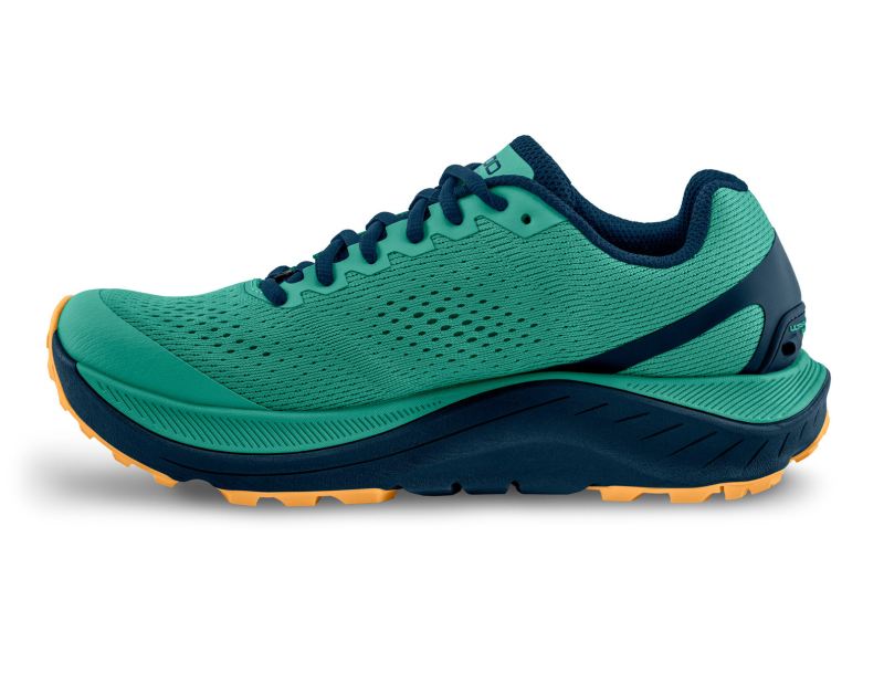 TOPO SHOES | ULTRAVENTURE 3-Teal/Orange - Click Image to Close