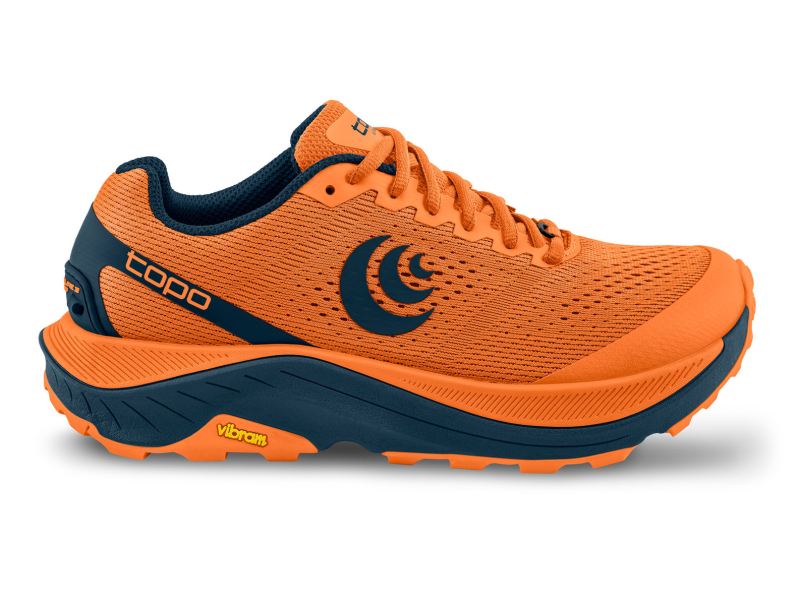 TOPO SHOES | ULTRAVENTURE 3-Orange/Navy