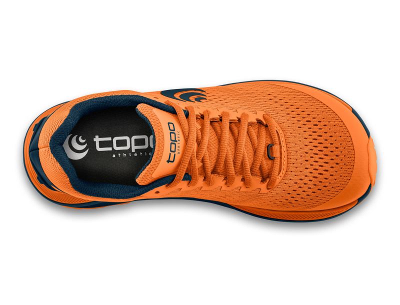 TOPO SHOES | ULTRAVENTURE 3-Orange/Navy