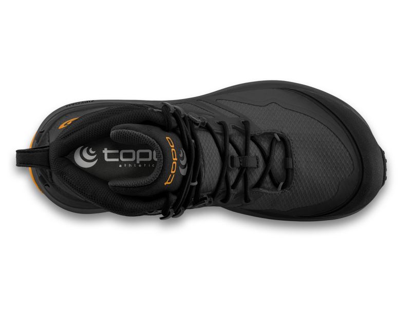 TOPO SHOES | TRAILVENTURE 2 WP-Charcoal/Orange