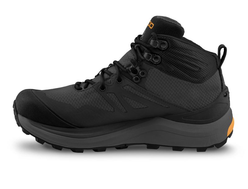 TOPO SHOES | TRAILVENTURE 2 WP-Charcoal/Orange