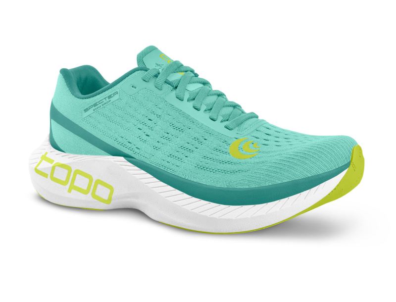 TOPO SHOES | SPECTER-Aqua/Lime - Click Image to Close