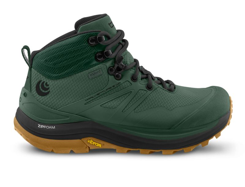 TOPO SHOES | TRAILVENTURE 2 WP-Dark Green/Clay