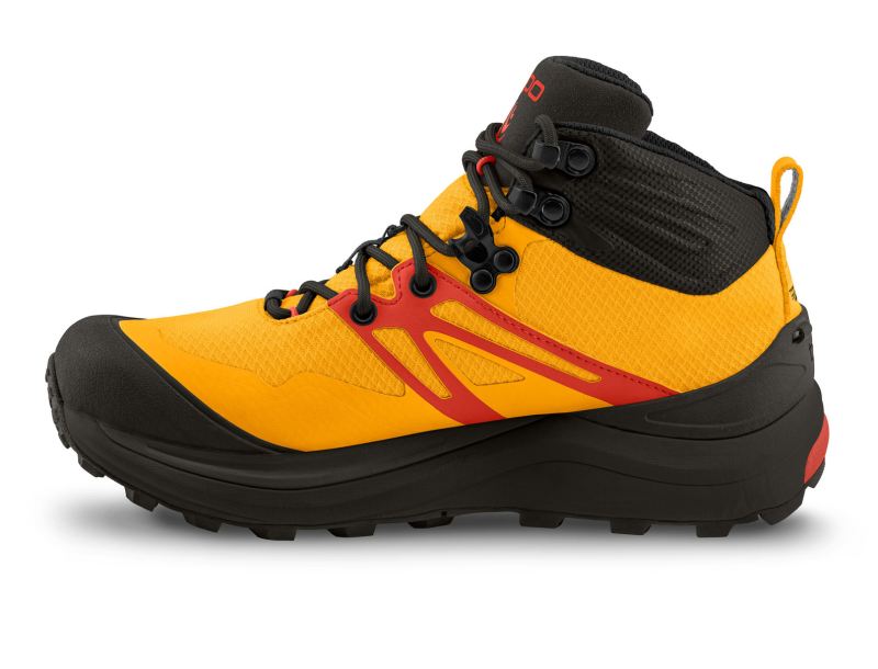 TOPO SHOES | TRAILVENTURE 2 WP-Mango/Black - Click Image to Close