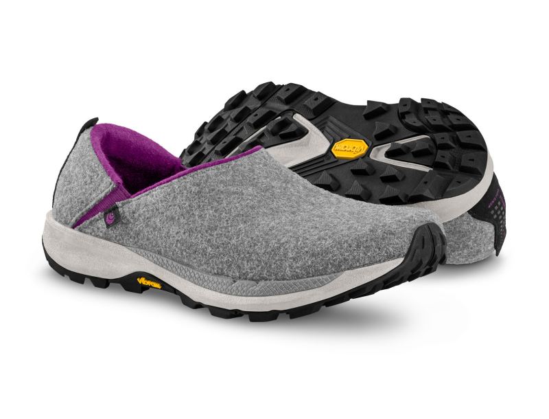 TOPO SHOES | REKOVR 2-Grey/Purple