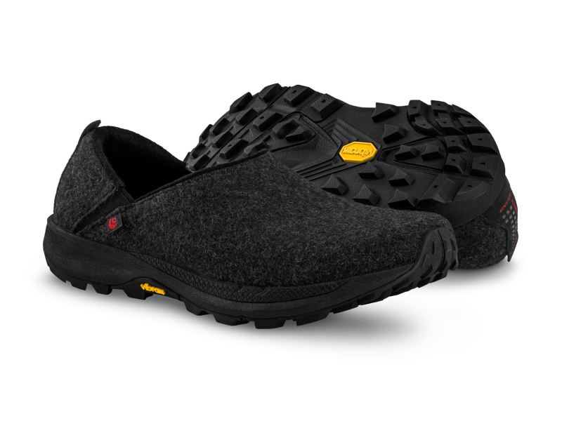 TOPO SHOES | REKOVR 2-Charcoal/Black - Click Image to Close