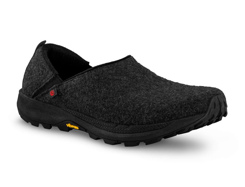 TOPO SHOES | REKOVR 2-Charcoal/Black - Click Image to Close